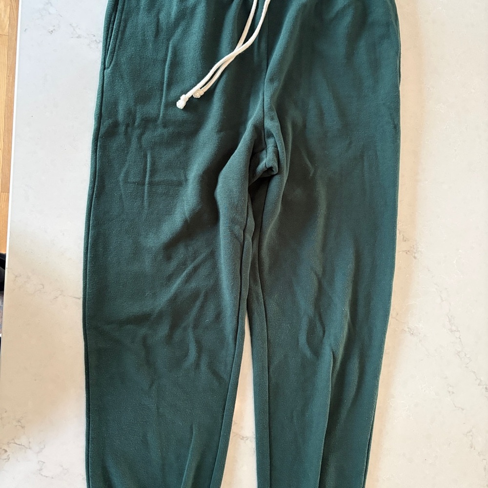 Z Supply Dark Teal Drawstring Sweatpants